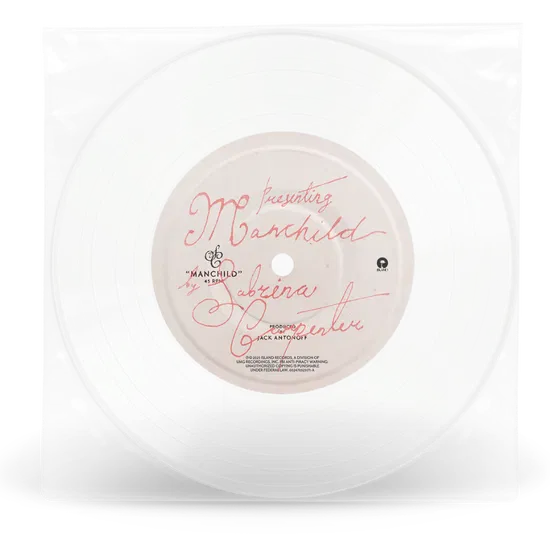 SABRINA CARPENTER - Manchild (Clear 7" Vinyl)