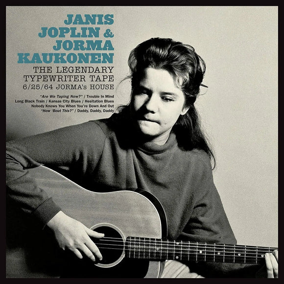 Janis Joplin & Jorma Kaukonen - The Legendary Typewriter Tape: 6/25/64 Jorma’s House [Red Swirl Vinyl]