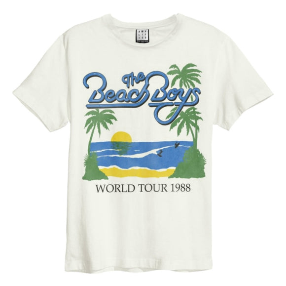 BEACH BOYS - Beach Boys 1988 Tour T-Shirt (White)