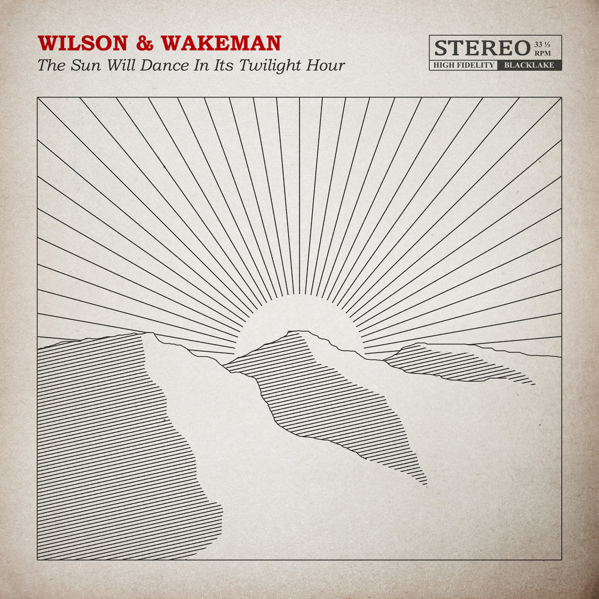 Damian Wilson & Adam Wakeman - The Sun Will Dance In Its Twilight Hour [LP]