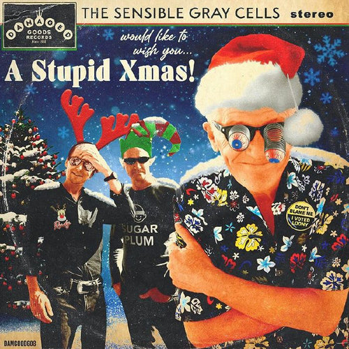 The Sensible Gray Cells - A Stupid Xmas c/w Keep It To Yourself [7" Red Or Green Vinyl] (ONE PER PERSON)