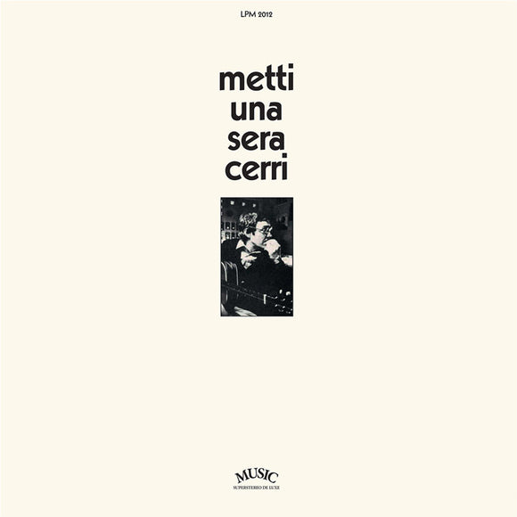 Franco Cerri - Metti una sera Cerri (1LP WHITE)
