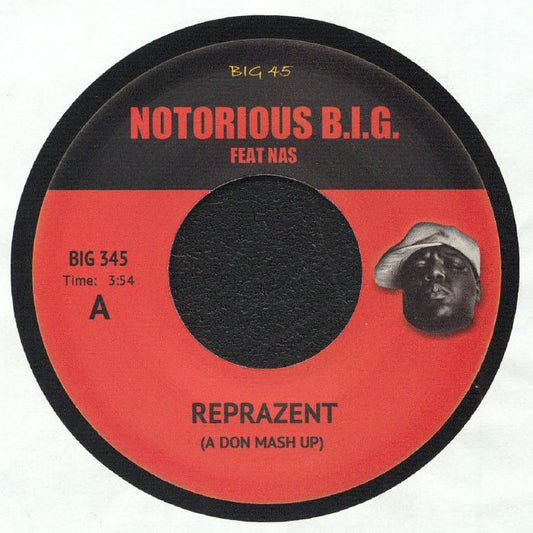 NOTORIOUS BIG feat NAS / MF DOOM - Reprazent [7" Vinyl]