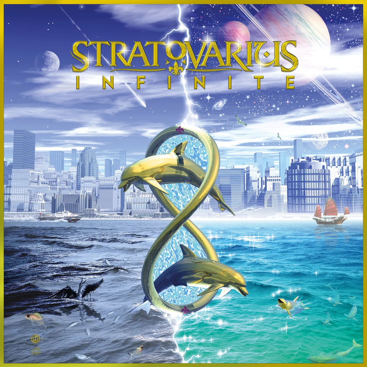 Stratovarius - Infinite (Deluxe Reissue) [LP Gold w/ Bonus tracks]
