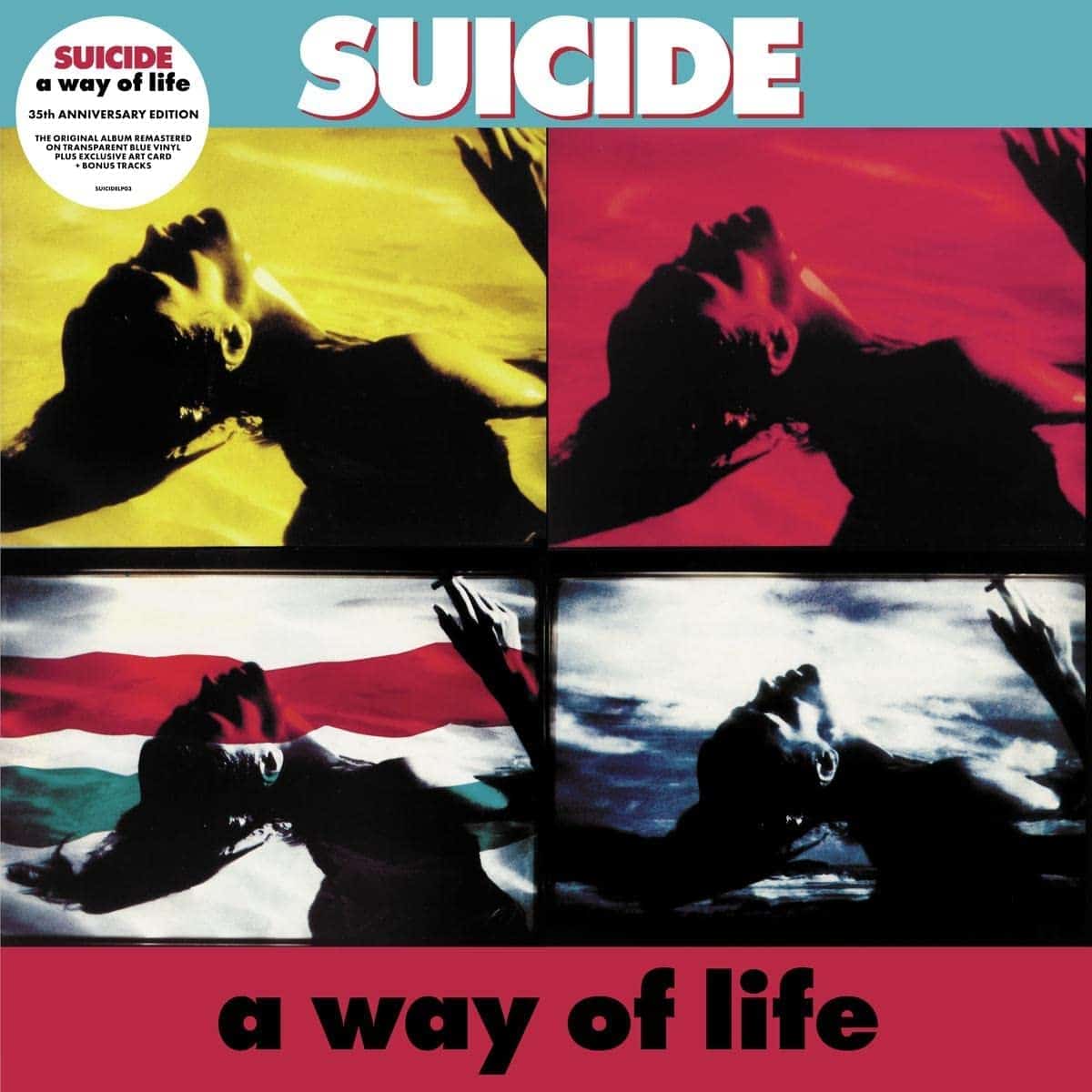Suicide - A Way of Life (35th Anniversary Edition) (2023 - Remaster) [Transparent Blue Vinyl]