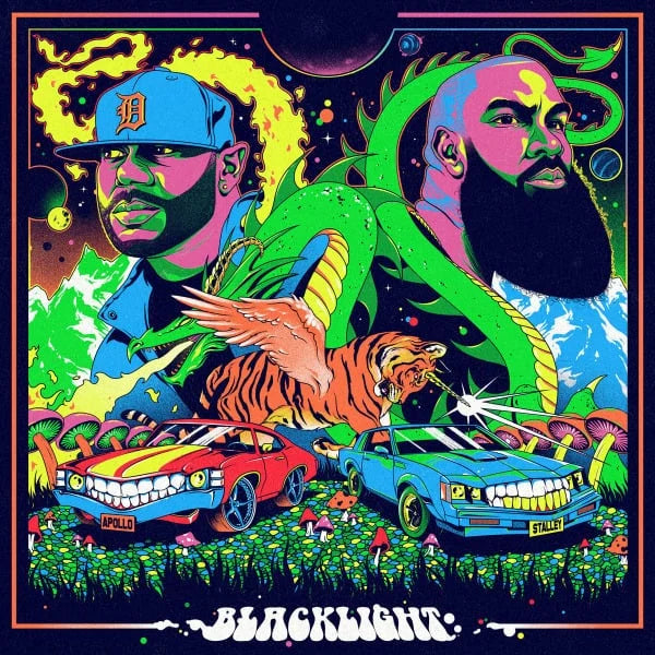Apollo Brown & Stalley - Blacklight [Neon Green & Black Galaxy Vinyl]