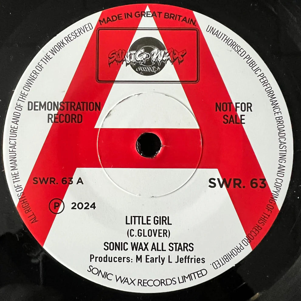 SONIC WAX ALLSTARS - LITTLE GIRL – single sided