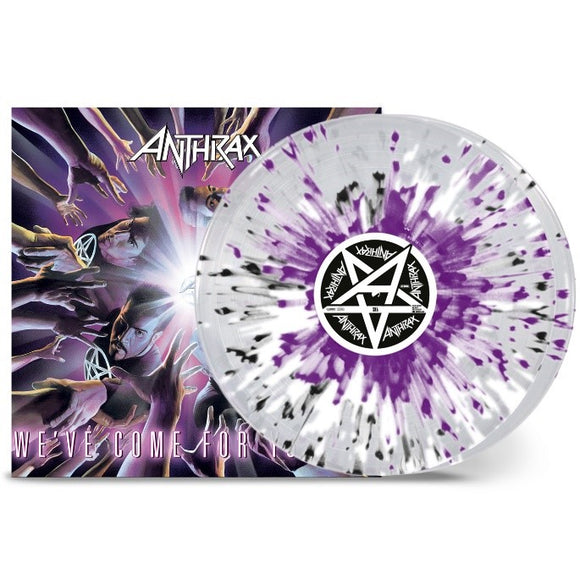 Anthrax - We’ve Come For You All (20 Year Anniversary) [2LP Clear White Purple Black Splatter Vinyl]