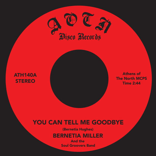 Bernetia Miller and the Soul Groovers - You Can Tell Me Goodbye