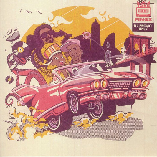 DJ KATCH - Take Fingz 004: Give Me The Message [7" Pink Vinyl]