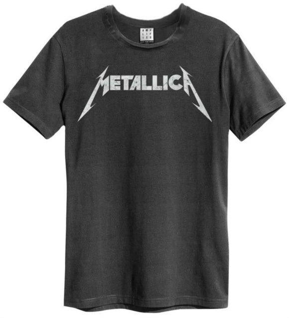 METALLICA - Metallica Logo T-Shirt (Charcoal)