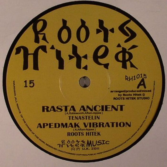 Tenastelin & Reality Souljahs & Roots Hitek - Rasta Ancient / Come Along 10”
