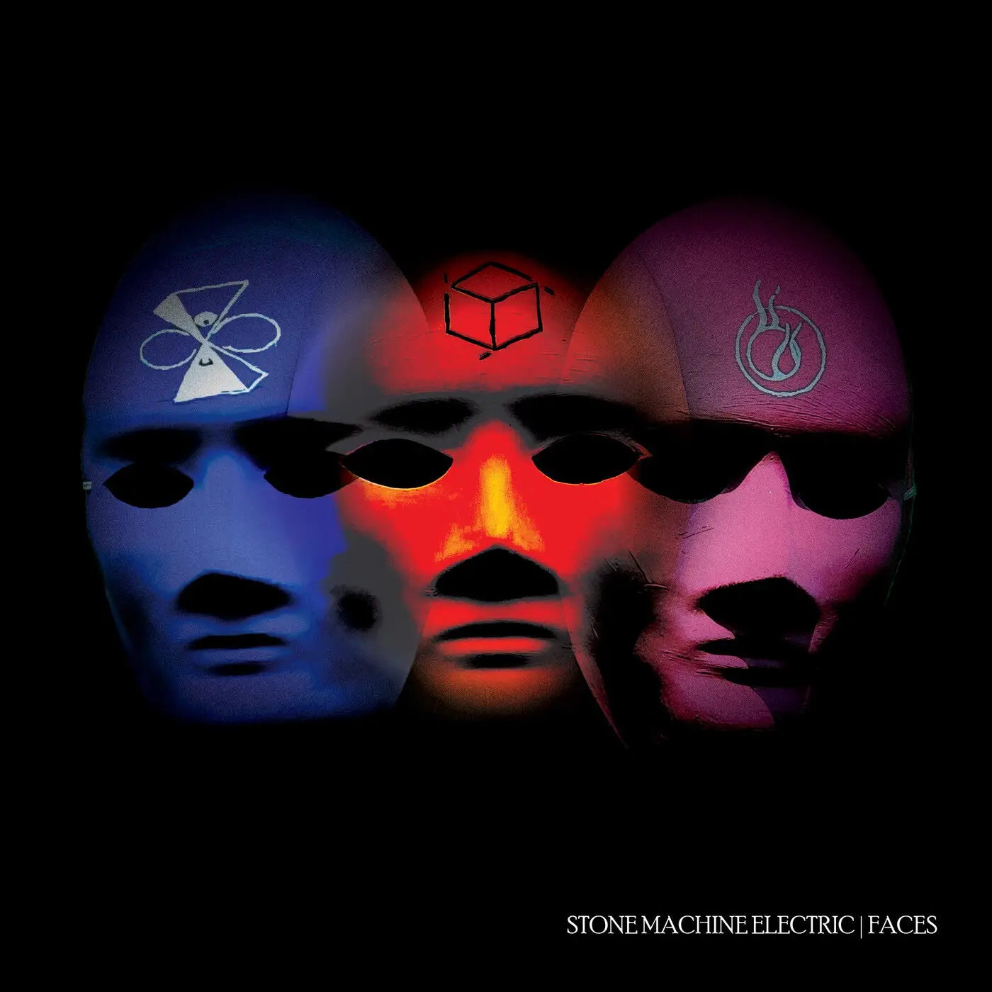STONE MACHINE ELECTRIC - Faces [Clear Purple Marble Vinyl]