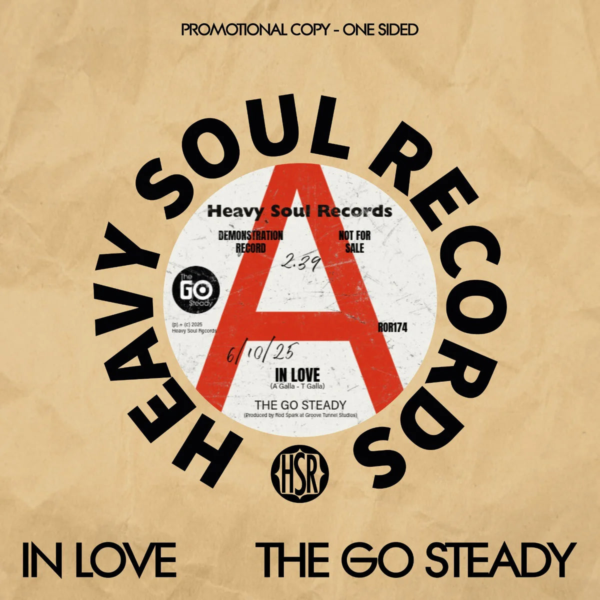 The Go Steady - In Love [One-sided 7"]