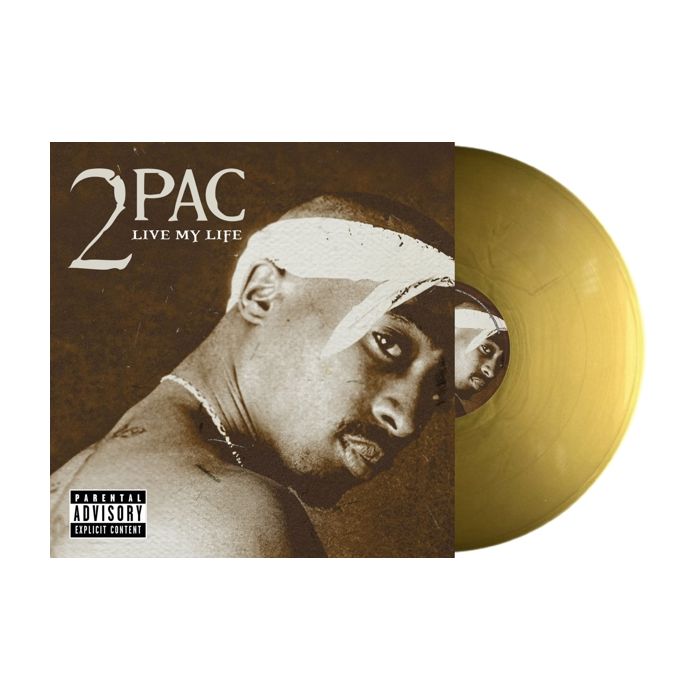 TUPAC - Live My Life [Gold Vinyl]
