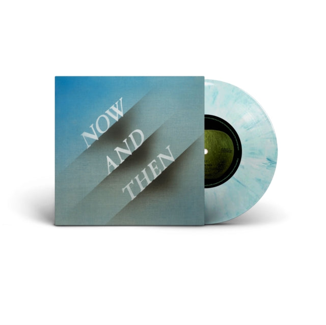 BEATLES - Now & Then (Blue/White Marble Vinyl) [7" Vinyl]