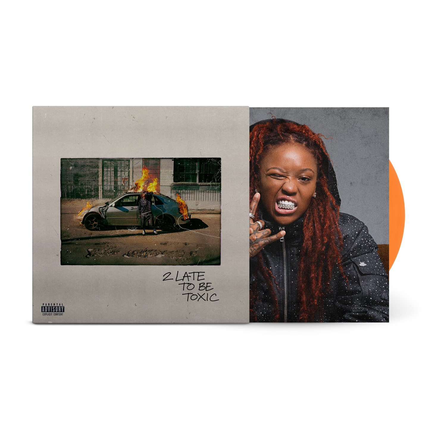 Kaash Paige - 2 Late To Be Toxic [Translucent Orange Crush Colour LP]