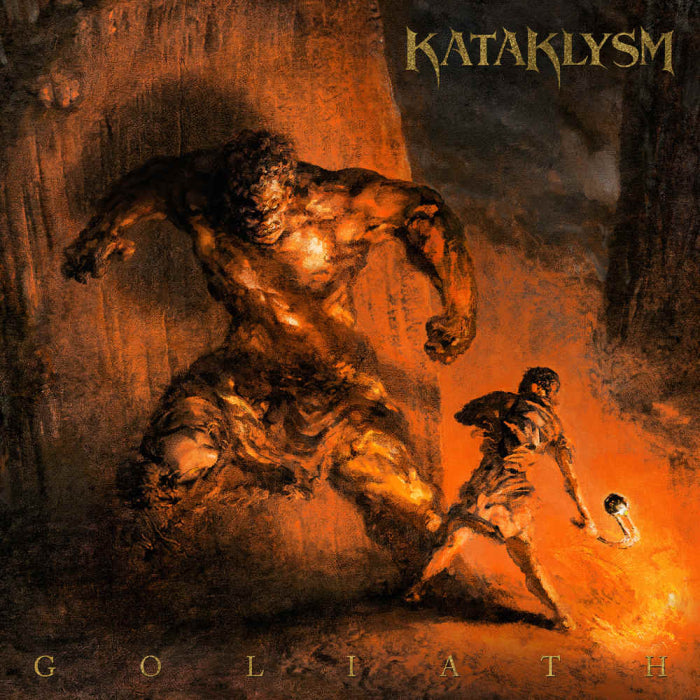 Kataklysm - Goliath [Orange with Black/White Splatter in sleeve + 2 page lyric sheet]