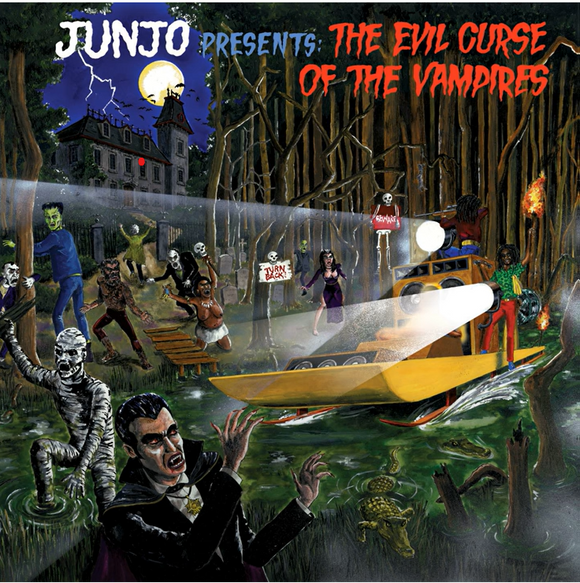 JUNJO PRESENTS:🧛‍♂️ THE EVIL CURSE OF VAMPIRES 🧛‍♂️ [2LP HALLOWEEN ORANGE VINYL]