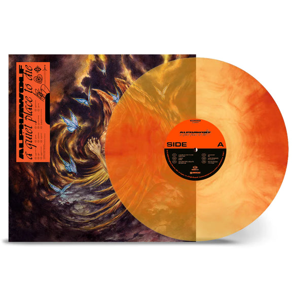 Alpha Wolf - a quiet place to die [Opaque Orange Vinyl]