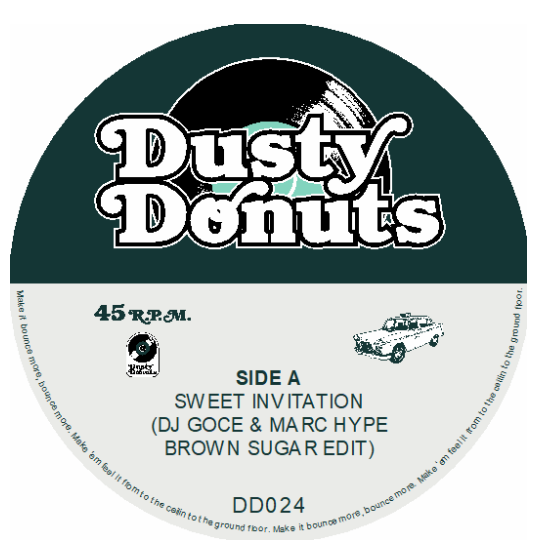 Dusty Donuts - Vol 24 (DJ Goce - Sweet Invitations/Cosmic) [7" Vinyl]
