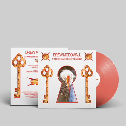 Drew Mcdowall - A Thread, Silvered And Trembling [Clear Red Vinyl]