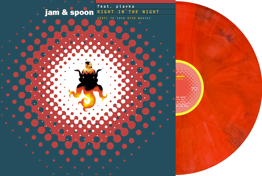 JAM & SPOON - Right in The Night (2025 marbled red vinyl)