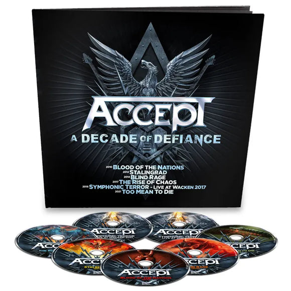 Accept - A Decade Of Defiance [7CD Earbook]