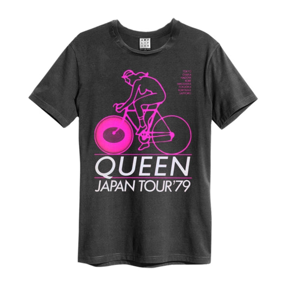 QUEEN - Japan Tour 79 T-Shirt (Charcoal)