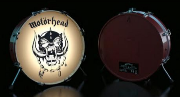 MOTORHEAD - Motorhead Logo 3D Drum Lamp / Wall Light