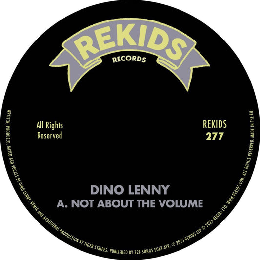 Dino Lenny - Not About The Volume (Incl. Tiger Stripes Remix)