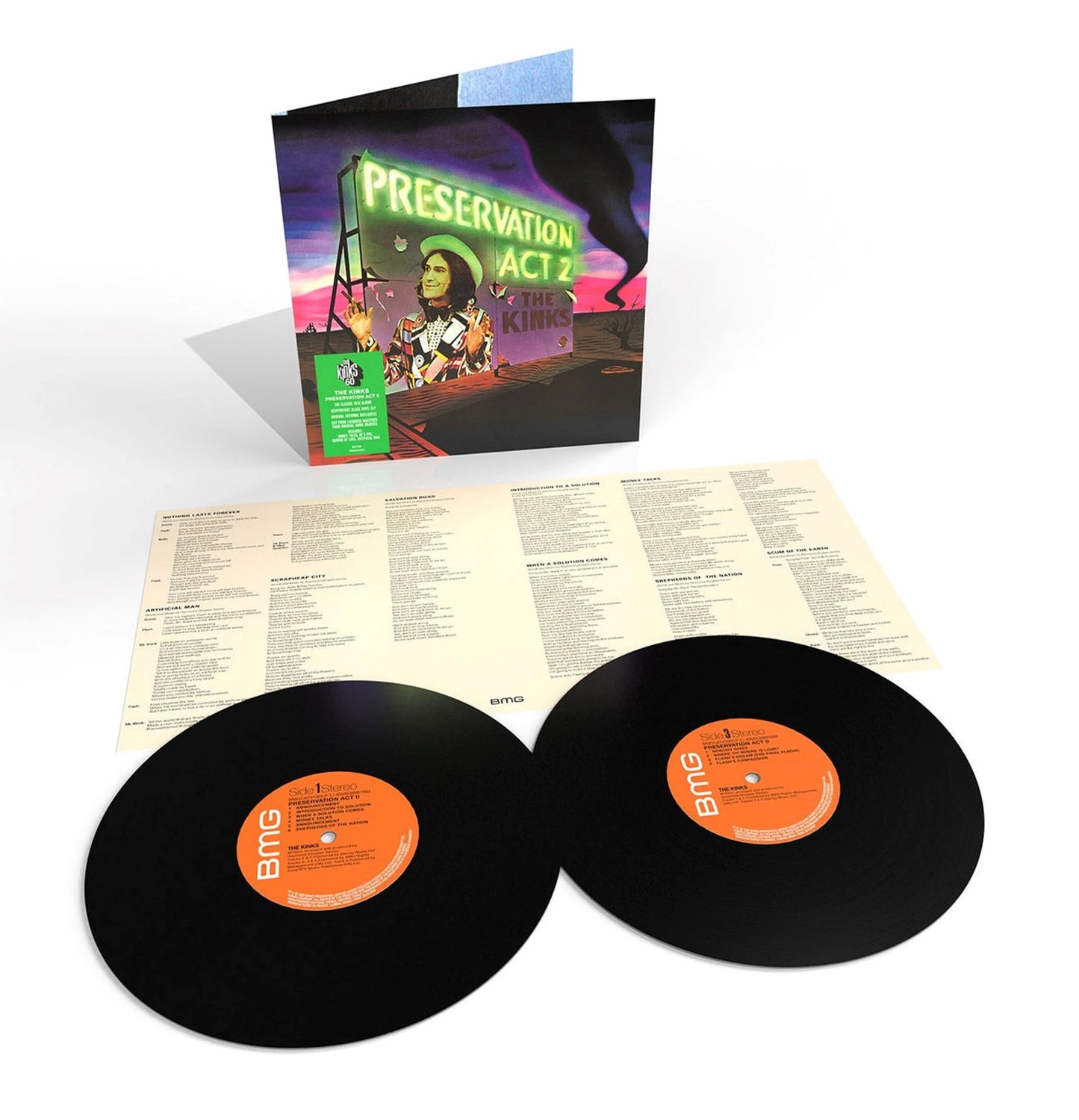 The Kinks - Preservation Act 2 (2LP 180g Black Heavyweight Vinyl)