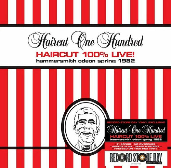 Haircut 100 - Haircut 100% Live '82(1LP/140G/RED/RSD23)