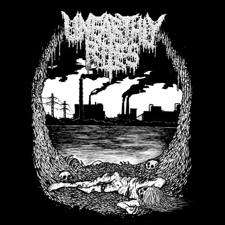 Unearthly Rites - Ecdysis [Black on White Heavy Splatter Opaque Vinyl]