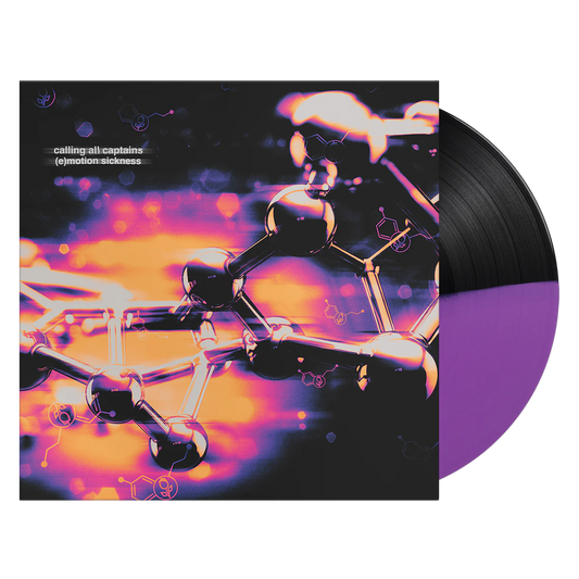 Calling All Captains - (e)motion sickness [Half Black / Half Purple Vinyl]