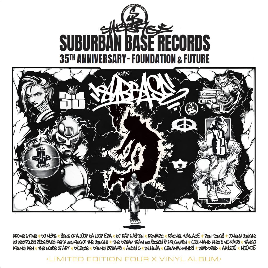 Various Artists - SUBURBAN BASE RECORDS 35th ANNIVERSARY [4 x 12" Vinyl]
