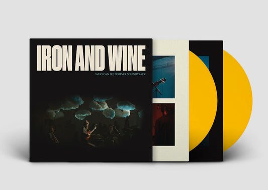 Iron & Wine - Who Can See Forever Soundtrack [LOSER ED: TRANSPARENT YELLOW 2LP]
