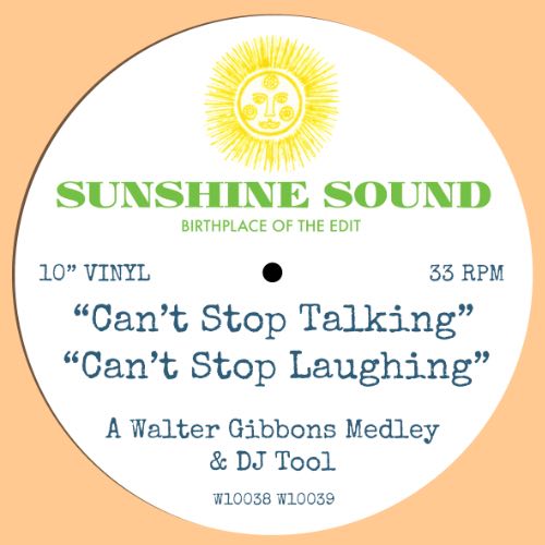WALTER GIBBONS - CAN'T STOP TALKING [10" Vinyl]