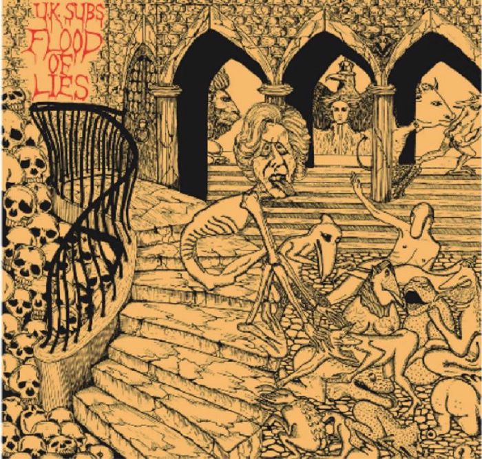 UK Subs - Flood Of Lies [Yellow Ochre Vinyl]