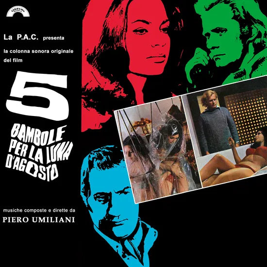 Piero Umiliani - 5 Bambole per la luna d'agosto (1LP BLACK)