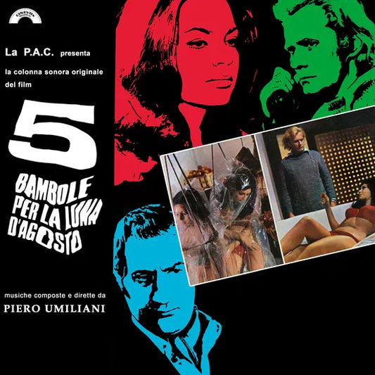 Piero Umiliani - 5 Bambole per la luna d'agosto (1LP BLACK)