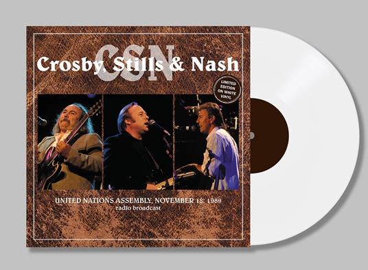 Crosby, Stills & Nash - United Nations Assembly, November 18 1989 [Coloured Vinyl]