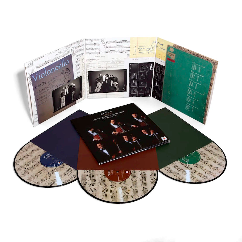 YO-YO MA - J.S. BACH: SIX UN-ACCOMPANIED CELLO SUITES: THE 1983 SESSIONS [3LP Pic Disc]