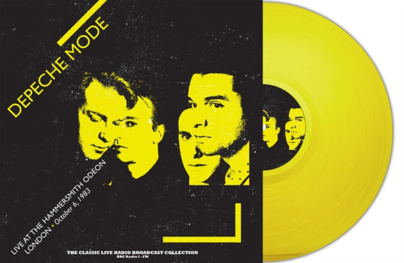 DEPECHE MODE - Live at the Hammersmith Odeon, London, October 6, 1983 (YELLOW VINYL)