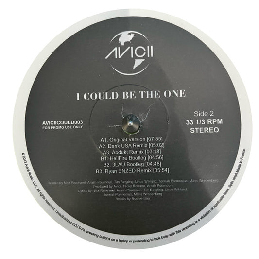 AVICII, NICKY ROMERO, NOONIE BAO - I COULD BE THE ONE [FLUORESCENT YELLOW]