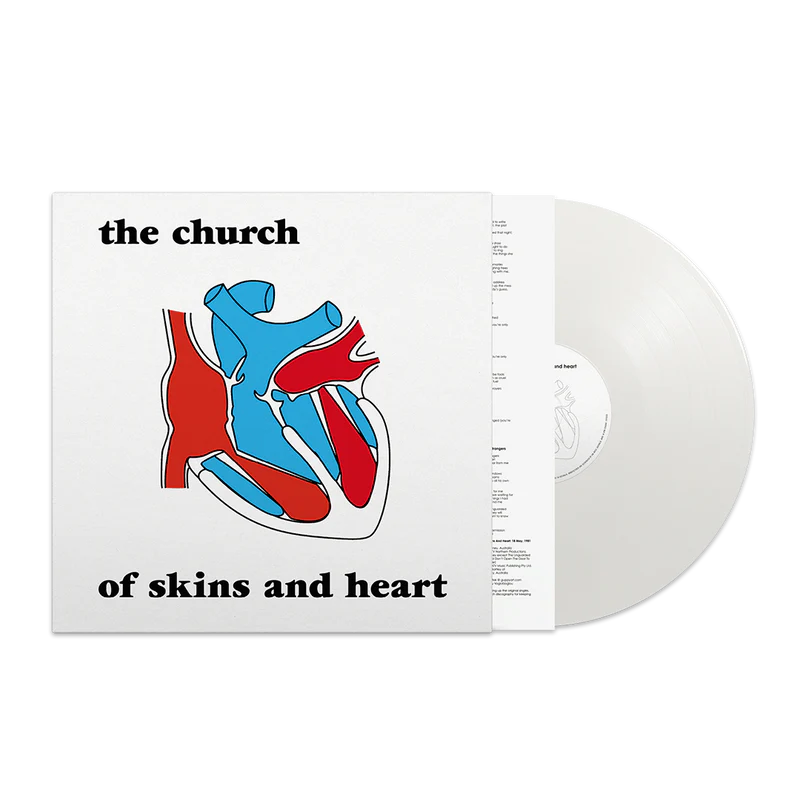 The CHURCH - Of Skins And Heart (White Vinyl)