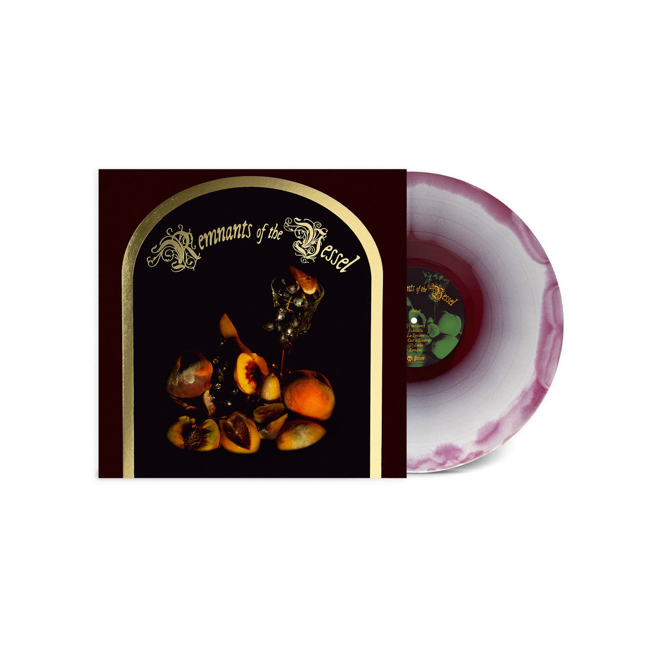 Faetooth - Remnants Of The Vessel [Magenta and white inkspot coloured vinyl]