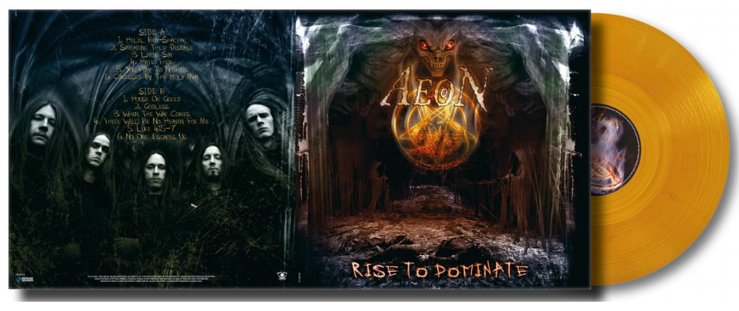 AEON - Rise To Dominate [Amber Crystal LP]