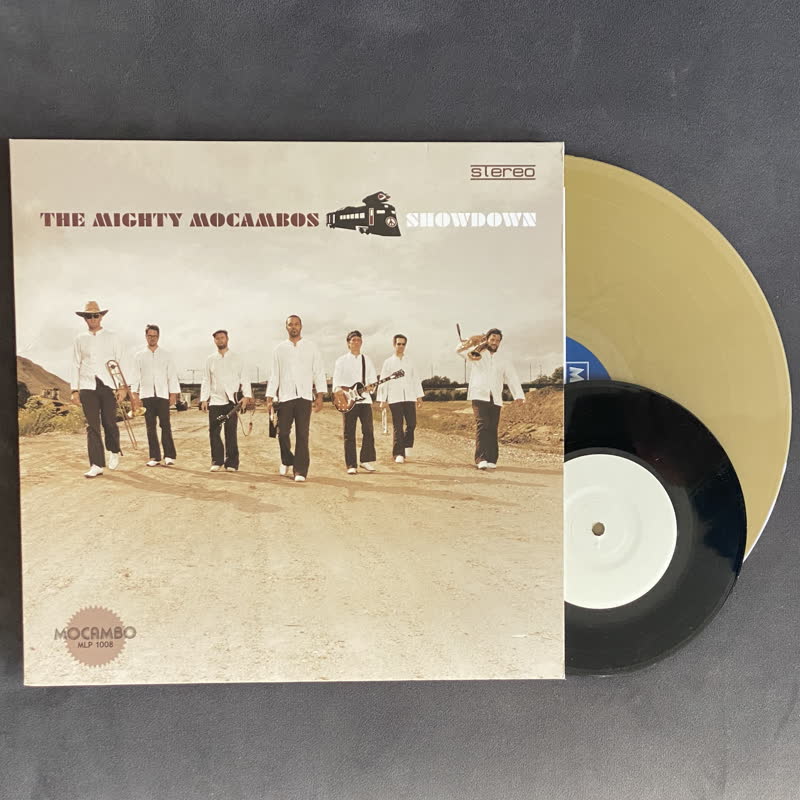 The Mighty Mocambos - SHOWDOWN [Gold Colour Vinyl + bonus 7" single]