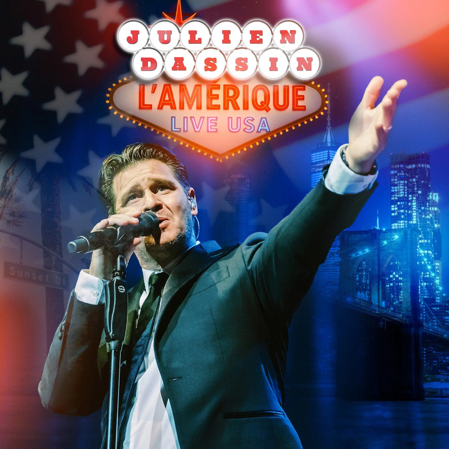 Julien Dassin - L'Amérique Live in USA [CD]